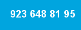 923 648 81 95 923 648 81 95